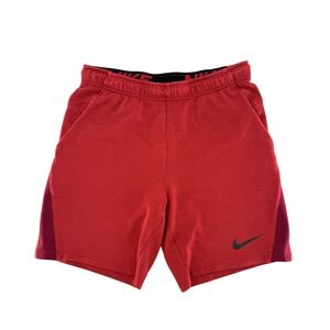 Nike Dri Fit Mens Red Athletic Shorts Gym Workout‎ Training Size Medium